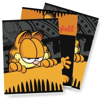 Garfield schrift a5 gelinieerd, pak à 3 stuks