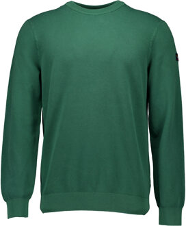 Garment dyed sweaters Groen - XXL