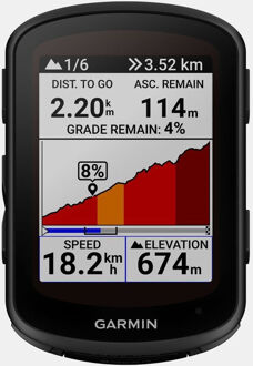 Garmin Edge 840 Solar GPS Fietscomputer Zwart - One size