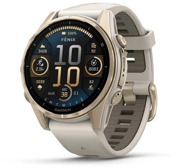 Garmin Fenix 8 43mm Sapphire grijs - ONE-SIZE
