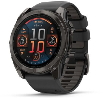 Garmin Fenix 8 51mm Sapphire zwart - ONE-SIZE