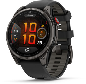 Garmin Fenix 8 Pro 47mm Sapphire grijs - ONE-SIZE