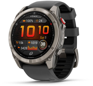 Garmin Fenix 8 Pro LTE 51 mm Smartwatch Grijs
