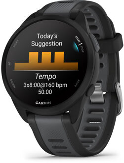 Garmin Forerunner 165 Music, GPS, WiFi Smartwatch Zwart