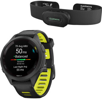 Garmin Forerunner 265S + HRM Fit zwart