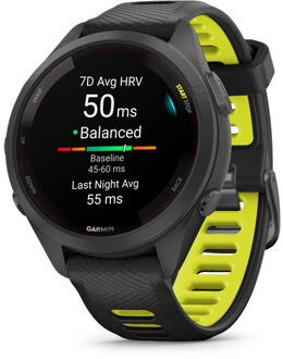 Garmin Forerunner 265S zwart/geel - ONE-SIZE