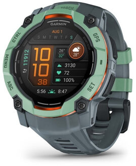 Garmin Instinct 3,50mm,AMOLED,Neotropic Bezel with Twilight Band Smartwatch Blauw