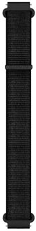 Garmin Nylon bandje - Garmin 18 mm aansluiting - Zwart - One size