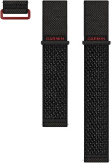 Garmin Nylon bandje - Garmin 24 mm aansluiting - Zwart - One size