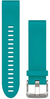 Garmin Quickfit 20mm - Siliconen Horlogeband - Turquoise