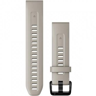 Garmin QuickFit® Siliconen bandje - Garmin 20 mm aansluiting - Sand Beige - One size