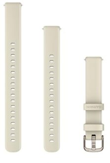 Garmin Siliconen bandje - Garmin 14 mm aansluiting - Coconut Beige - One size