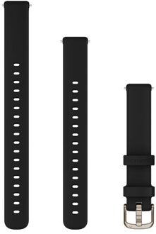 Garmin Siliconen bandje - Garmin 14 mm aansluiting - Zwart - One size