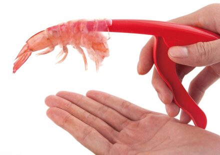 Garnalen Dunschiller Rvs Garnalen Garnalen Dunschiller Garnalen Deveiner Creatieve Keuken Koken Zeevruchten Gereedschap Keuken Gadgets plastic