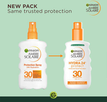 Garnier Ambre Solaire Beschermingsspray 24h Hydratatie SPF30 200 ml