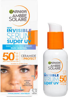 Garnier Ambre Solaire SPF 50+ Super UV Invisible Face Serum 30ml