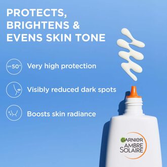 Garnier Ambre Solaire Super UV Vitamine C Gezichtsfluid voor Dagelijks Gebruik SPF 50+ 40 ml