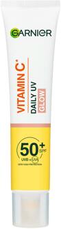 Garnier Gezichtscrème Garnier Vitamin C Glow-Boosting Daily UV Fluid SPF50+ For Dull Skin Sheer Glow 40 ml