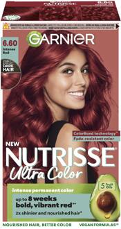 Garnier Haarverf Garnier Nutrisse Ultra 6.60 Intense Red 1 st