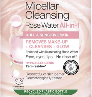 Garnier Micellar Rose Water Cleanse & Glow 400ml