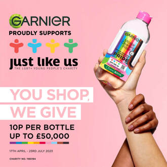 Garnier Micellar Water Facial Cleanser Sensitive Skin 400ml Duo Pack