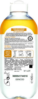 Garnier Micellar Water Oil Infused Facial Cleanser 400ml Duo Pack
