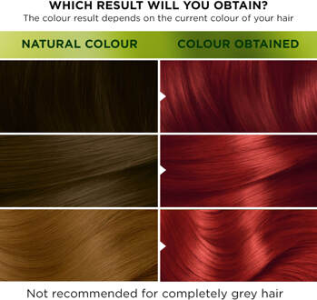Garnier Nutrisse Permanent Hair Dye (Verschillende tinten) - 6.60 Ultra Fiery Red