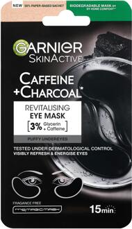 Garnier Oogmasker Garnier Skin Active Caffeine + Charcoal Eye Mask 5 g