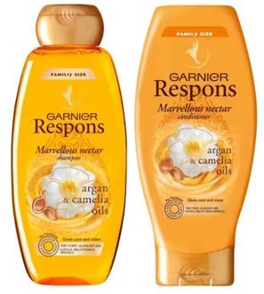 Garnier Shampoo en Conditioner Garnier Respons Marvellous Nectar Shampoo & Conditioner 2 x 400 ml
