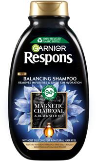 Garnier Shampoo Garnier Respons Magnetic Charcoal Shampoo 250 ml