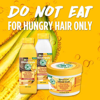 Garnier Ultimate Blends Nourishing Hair Food Banana Shampoo For Dry Hair 350ml