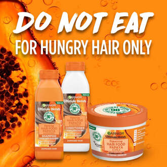 Garnier Ultimate Blends Repairing Hair Food Papaya Shampoo voor Beschadigd Haar 350 ml