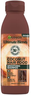 Garnier Ultimate Blends Smoothing Coconut Hair Food 3-Step Bundle For Frizzy Dry Hair