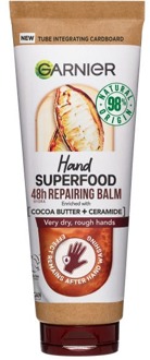 Garnier Vegan Hand Superfood, Repairing Hand Cream with Cocoa and Ceramide for Very Dry, Rough Hands 75ml