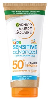 Garnier Zonnebrandcrème Garnier Ambre Solaire Sensitive Advanced Hypoallergenic Kids Lotion SPF50+ 175 ml