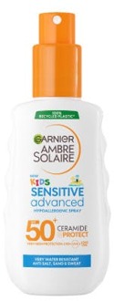 Garnier Zonnebrandcrème Garnier Ambre Solaire Sensitive Advanced Kids Spray 150 ml