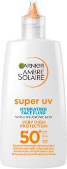 Garnier Zonnebrandcrème Garnier Ambre Solaire Sensitive Advanced Super UV Fluid SPF50+ 40 ml