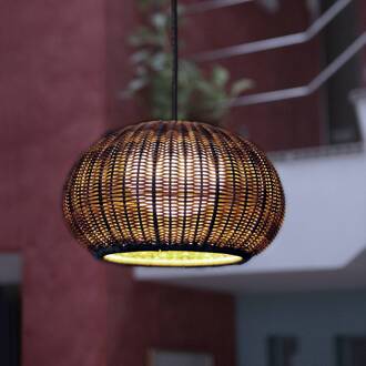 Garota S/01 LED buiten hanglamp grafiet-bruin, bruin
