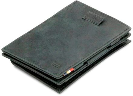 Garzini Cavare Magic Black Coin Wallet Pull Tab