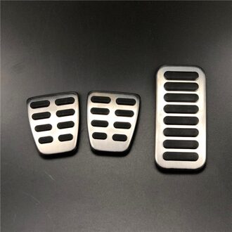 Gas Brandstof Rempedaal Pads Cover AT Voor Hyundai ENCINO Elantra i30 Kona Voor Kia KX7 Forte XCEED Auto Styling For MT 3stk