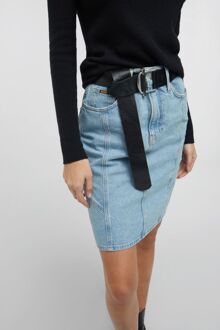 Gas Dames lichtblauwe 70'S SKIRT 06ML Rok