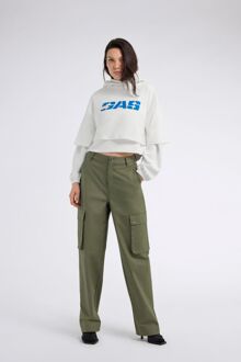 Gas Dames-T-shirt sneeuwwit BONNIE HERITAGE