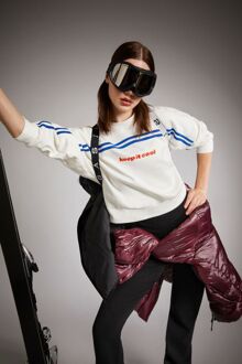 Gas Dames trui sneeuwwit BONNIE CROP HERITAGE - maat XS