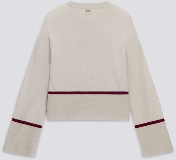 Gas Damespullover met ronde hals HAYDY Zilver - XS