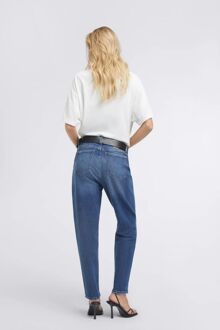 Gas Damesshort jeans MOM 75MD Blauw - 24 (Taille)