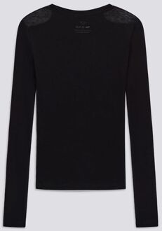 Gas Damestrui van wollen tricot HANIKE W.M/L Zwart - L