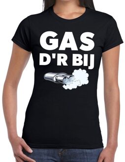 Gas der bij festival t-shirt zwart dames 2XL