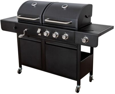 Gas- En Houtskoolbarbecue Compac Brandon - 12kw