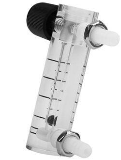 Gas Flowmeter Luchtstroom Meter LZQ-2 0-3LPM Flow Meter Gas Flowmeter Luchtstroom Meter Rotameter Met Regelklep Voor Zuurstof gas