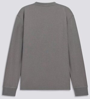 Gas Grijs DHARIS M/L LOGO GAS T-shirt met lange mouwen voor heren - maat 2XL